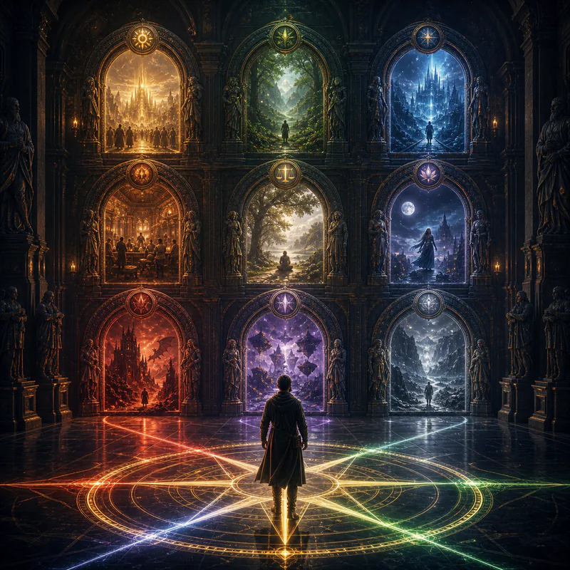 D&D Moral Alignment Test: Types and Forms with Diagram