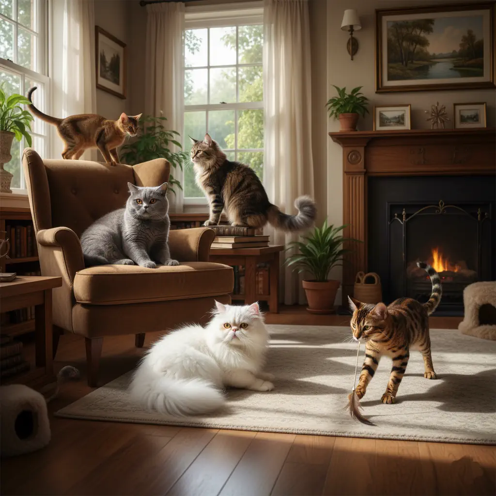 Test jakim kotem jesteś: dowiedz się do jakiej rasy kota pasujesz dziś